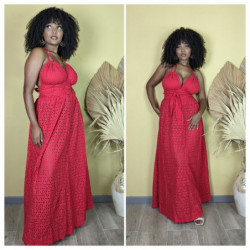Robe broderie
